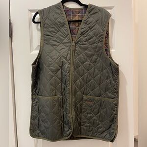 Barbour men’s vest in green size 42